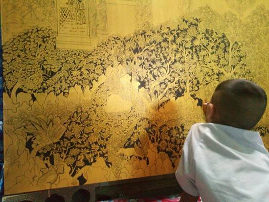 น้องอามานี่ ลูกศิษย์ อ.เฉลิมชัย จรดปลายปากการังสรรค์ภาพวาด ร.9 สุดวิจิตร น้องอามานี่ ลูกศิษย์ อ.เฉลิมชัย จรดปลายปากการังสรรค์ภาพวาด ร.9 สุดวิจิตร