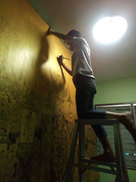 น้องอามานี่ ลูกศิษย์ อ.เฉลิมชัย จรดปลายปากการังสรรค์ภาพวาด ร.9 สุดวิจิตร น้องอามานี่ ลูกศิษย์ อ.เฉลิมชัย จรดปลายปากการังสรรค์ภาพวาด ร.9 สุดวิจิตร