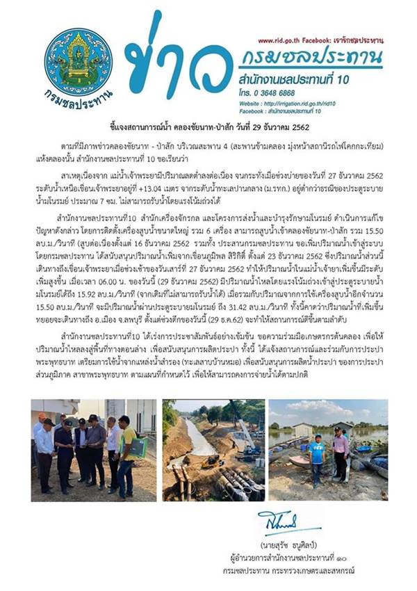 ลพบุรีน้ำแล้ง ลพบุรีน้ำแล้ง