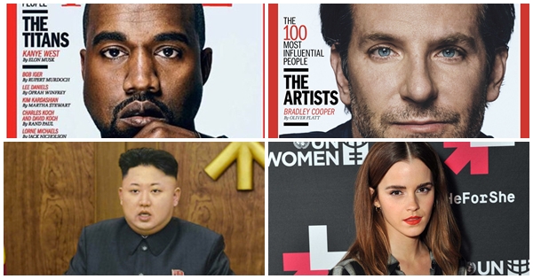 100 บุคคลทรงอิทธิพลของโลก 2015 คิมจองอึน ติดด้วย 100 บุคคลทรงอิทธิพลของโลก 2015 คิมจองอึน ติดด้วย