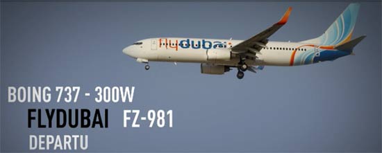 เครื่องบินฟลายดูไบ FZ981 ตกที่รัสเซียขณะแลนดิ้ง เสียชีวิตยกลำ เครื่องบินฟลายดูไบ FZ981 ตกที่รัสเซียขณะแลนดิ้ง เสียชีวิตยกลำ