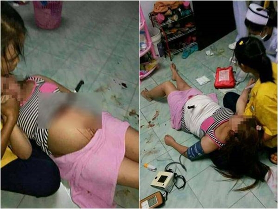 นาทีฉุกเฉิน ! สาวท้องแก่ 7 เดือน ลื่นล้ม-มีดปักคาท้อง นาทีฉุกเฉิน ! สาวท้องแก่ 7 เดือน ลื่นล้ม-มีดปักคาท้อง