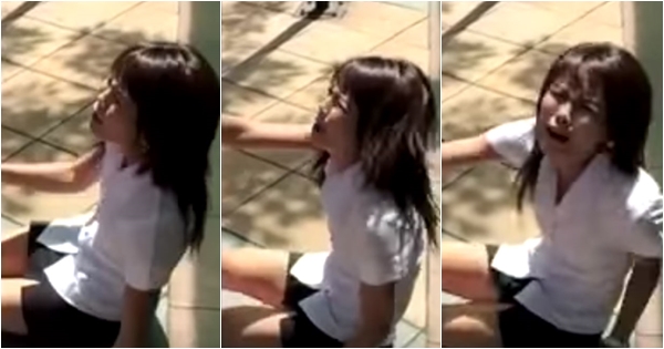 คลิปสาวอ้อนแฟนอยากได้มือถือ จนลงไปดินกับพื้น แหม.. ทำไปได้ คลิปสาวอ้อนแฟนอยากได้มือถือ จนลงไปดินกับพื้น แหม.. ทำไปได้