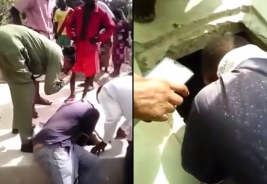 ช็อก สาวถูกแฟนขังเปลือยในหลุมใต้ดิน 8 เดือน ช็อก สาวถูกแฟนขังเปลือยในหลุมใต้ดิน 8 เดือน