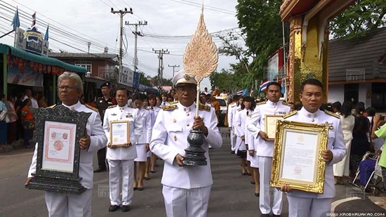 ฉลองตราตั้ง เจ้าอาวาสวัดบ้านไร่รูปใหม่ ชาวโคราชแห่เข้าร่วมพิธี ฉลองตราตั้ง เจ้าอาวาสวัดบ้านไร่รูปใหม่ ชาวโคราชแห่เข้าร่วมพิธี