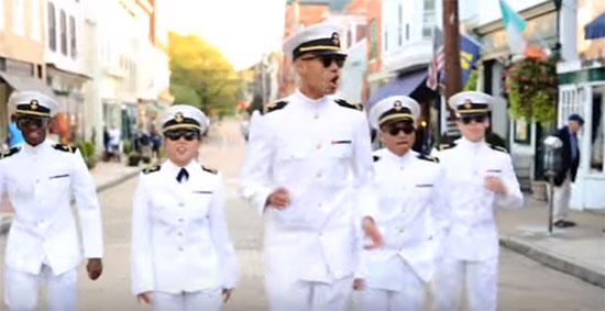 มันโจ๊ะมาก ทหารเรือมะกันอัดคลิปเต้นในเครื่องแบบ สัปดาห์เดียว 2 ล้านวิว ! มันโจ๊ะมาก ทหารเรือมะกันอัดคลิปเต้นในเครื่องแบบ สัปดาห์เดียว 2 ล้านวิว !