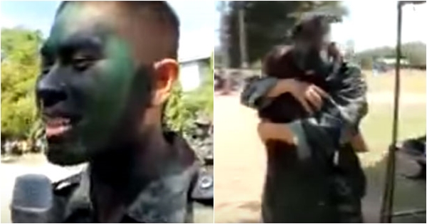 ซึ้ง ! เมื่อแฟนสาวเซอร์ไพรส์เยี่ยมทหารใหม่ถึงค่ายฝึก น้ำตาลูกผู้ชายก็ไหลออกมา ซึ้ง ! เมื่อแฟนสาวเซอร์ไพรส์เยี่ยมทหารใหม่ถึงค่ายฝึก น้ำตาลูกผู้ชายก็ไหลออกมา