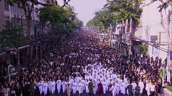 พิธีแห่เชิญพระโกศพระศพ สมเด็จพระสังฆราช ไปวัดเทพศิรินทร์ฯ พิธีแห่เชิญพระโกศพระศพ สมเด็จพระสังฆราช ไปวัดเทพศิรินทร์ฯ