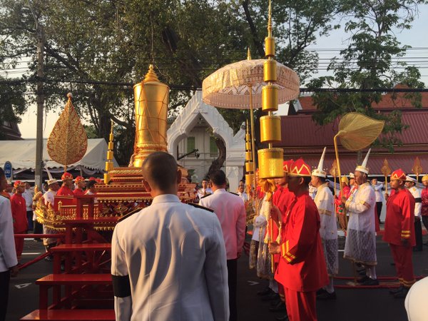 พิธีแห่เชิญพระโกศพระศพ สมเด็จพระสังฆราช ไปวัดเทพศิรินทร์ฯ พิธีแห่เชิญพระโกศพระศพ สมเด็จพระสังฆราช ไปวัดเทพศิรินทร์ฯ
