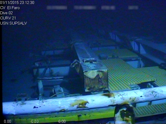 เผยภาพเรือเอล ฟาโร ถูกซัดจม เผยภาพเรือเอล ฟาโร ถูกซัดจม