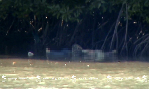 สะพรึง พบศพลอยน้ำมาติดฝั่ง กำลังถูกตัวเงินตัวทองกัดกิน สะพรึง พบศพลอยน้ำมาติดฝั่ง กำลังถูกตัวเงินตัวทองกัดกิน