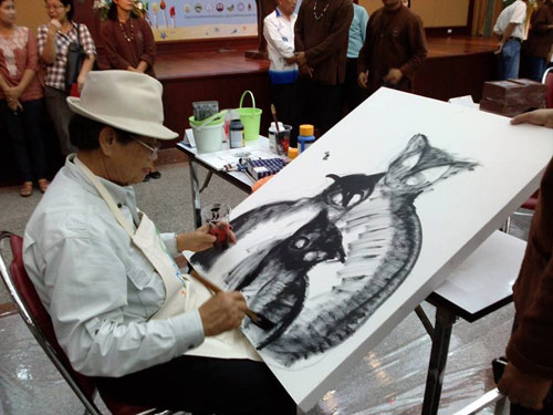 ประหยัด พงษ์ดำ ศิลปินแห่งชาติสาขาทัศนศิลป์ เสียชีวิตแล้ว ประหยัด พงษ์ดำ ศิลปินแห่งชาติสาขาทัศนศิลป์ เสียชีวิตแล้ว