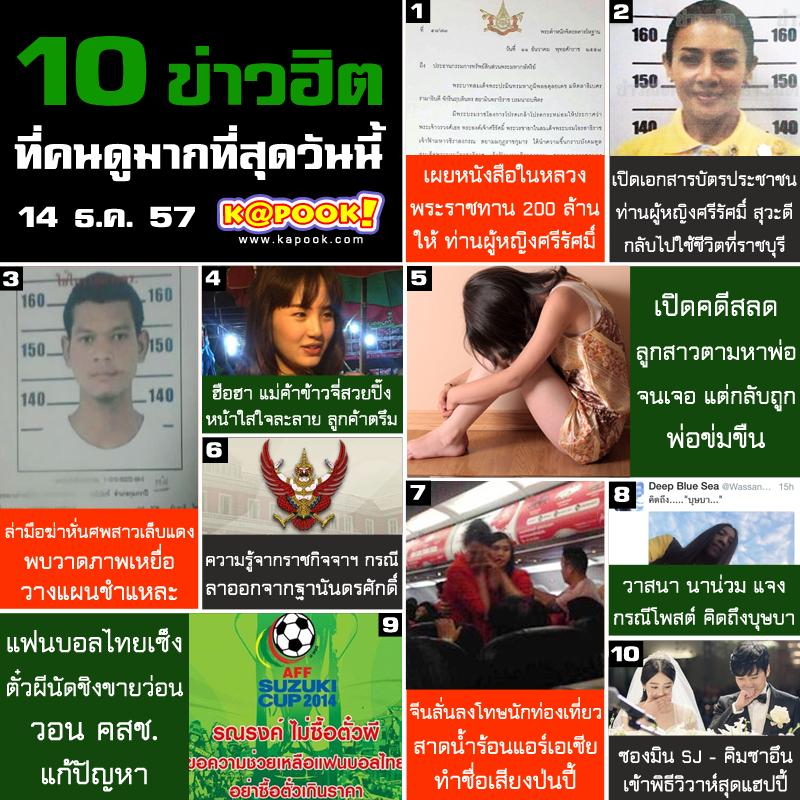 10 ข่าวฮิต 10 ข่าวฮิต