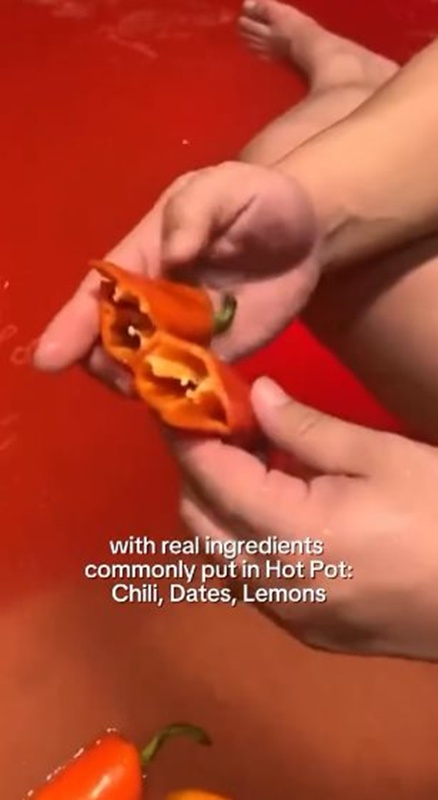 บ่อแช่น้ำร้อนโรงแรม กลายเป็นหม้อไฟยักษ์ บ่อแช่น้ำร้อนโรงแรม กลายเป็นหม้อไฟยักษ์