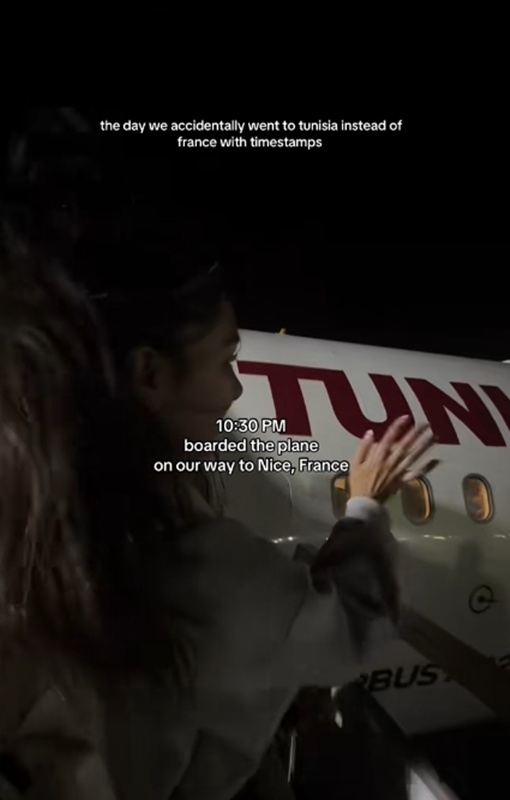 2 สาวนั่งเครื่องบินจะไปเมืองนีซ ไปโผล่ตูนิส 2 สาวนั่งเครื่องบินจะไปเมืองนีซ ไปโผล่ตูนิส