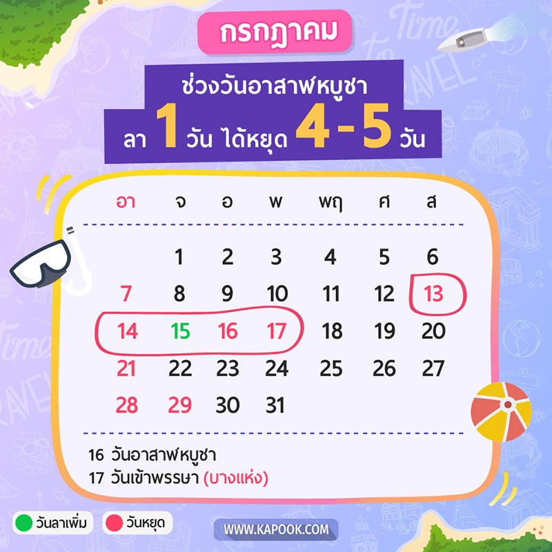 ลาเพิ่ม วันหยุดยาว 2562 ลาเพิ่ม วันหยุดยาว 2562