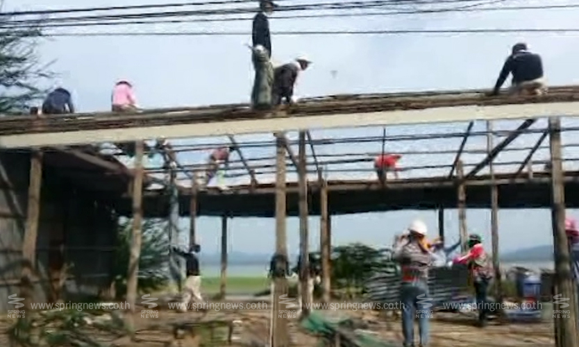 ผู้ว่าโคราช นำทีมทหาร-ตำรวจ เดินเครื่องรื้อถอนร้านอาหารรุกที่ ริมเขื่อนลำตะคอง ผู้ว่าโคราช นำทีมทหาร-ตำรวจ เดินเครื่องรื้อถอนร้านอาหารรุกที่ ริมเขื่อนลำตะคอง