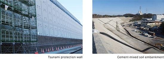 ญี่ปุ่นสร้างกำแพงกั้นสึนามิสูง 22 เมตรปกป้องโรงไฟฟ้านิวเคลียร์ กันซ้ำรอยฟุกุชิมะ ญี่ปุ่นสร้างกำแพงกั้นสึนามิสูง 22 เมตรปกป้องโรงไฟฟ้านิวเคลียร์ กันซ้ำรอยฟุกุชิมะ