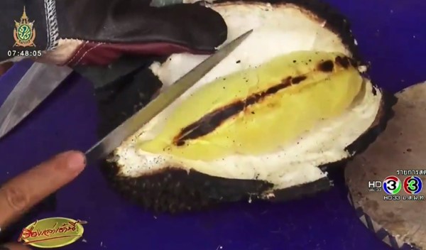 ทุเรียนเผา ทุเรียนเผา