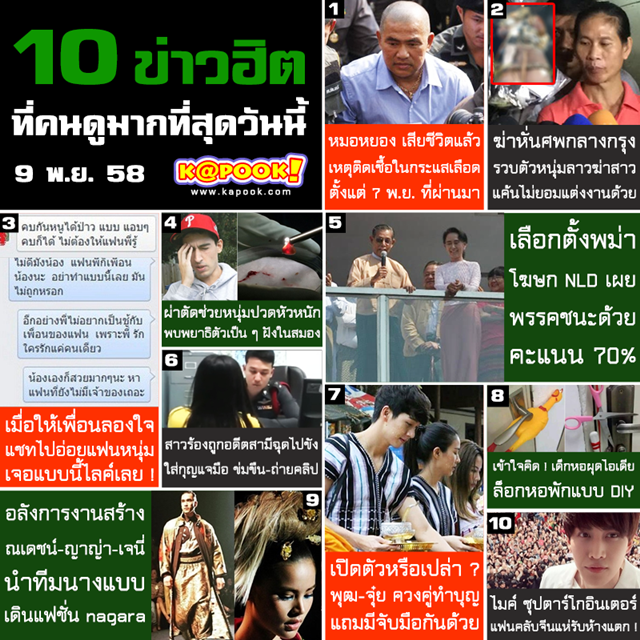 10 ข่าวฮิต 10 ข่าวฮิต