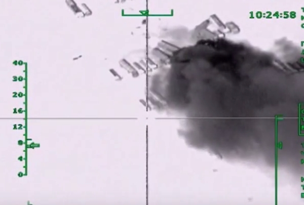 รัสเซียเผยคลิปบึ้มรถบรรทุกน้ำมัน IS รัสเซียเผยคลิปบึ้มรถบรรทุกน้ำมัน IS