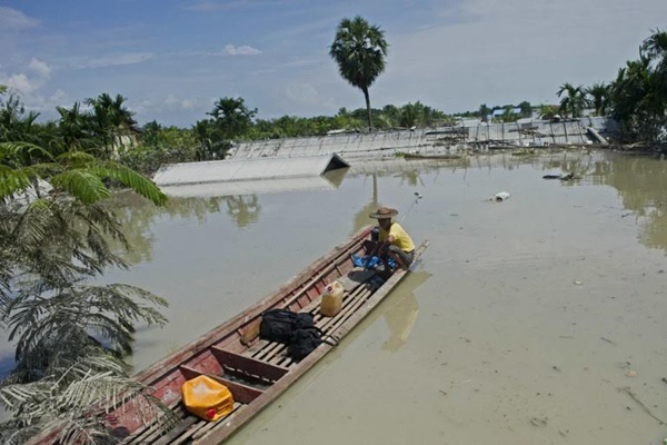 น้ำท่วมพม่า น้ำท่วมพม่า