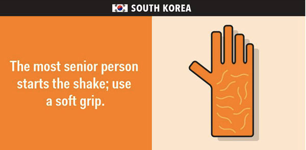 14 รูปแบบการเชคแฮนด์ จากทั่วทุกมุมโลก 14 รูปแบบการเชคแฮนด์ จากทั่วทุกมุมโลก