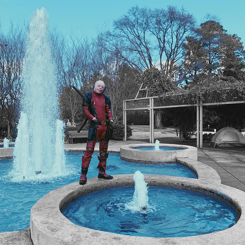 เหยื่อถูกไฟคลอก คอสเพลย์ เหยื่อถูกไฟคลอก คอสเพลย์