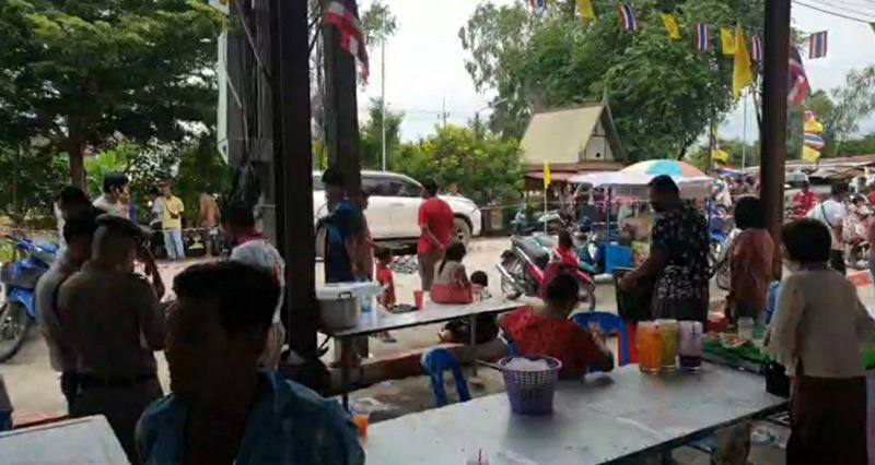 รวบคนร้าย ฆ่าหนุ่มกลางงานกฐิน รวบคนร้าย ฆ่าหนุ่มกลางงานกฐิน