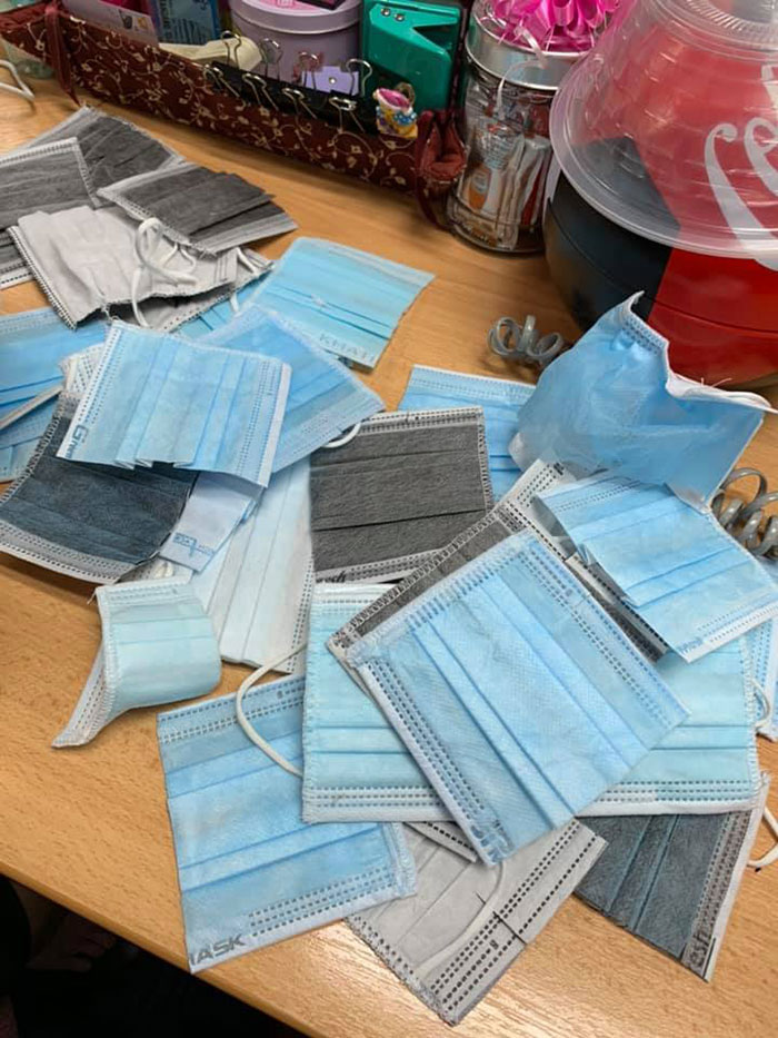 หน้ากากอนามัยมือ 2 หน้ากากอนามัยมือ 2