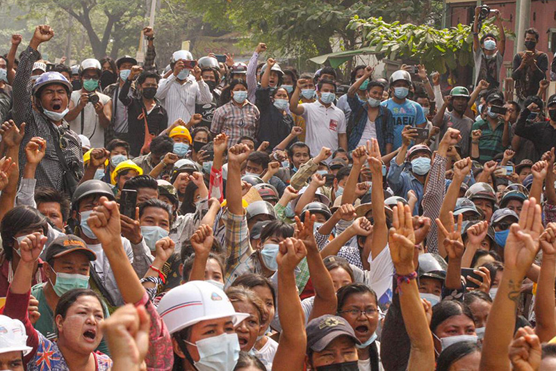 ต่อต้านรัฐบาลทหาร ต่อต้านรัฐบาลทหาร