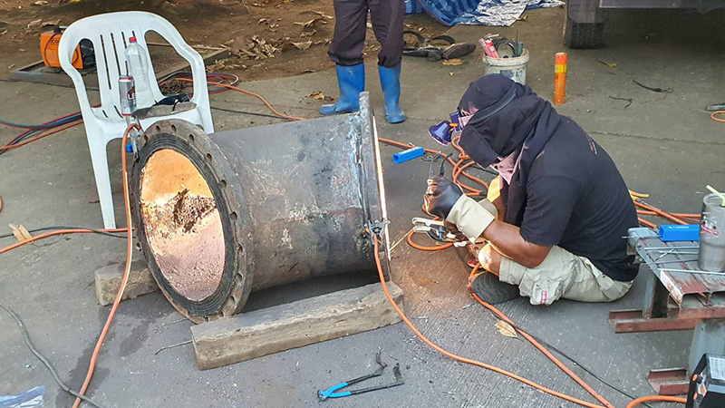 น้ำประปาสีม่วงที่เพชรบูรณ์ น้ำประปาสีม่วงที่เพชรบูรณ์