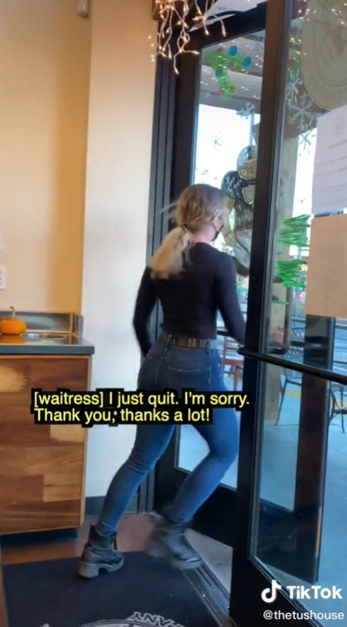 ลูกค้าสาวไม่ยอมใส่แมสก์ ลูกค้าสาวไม่ยอมใส่แมสก์