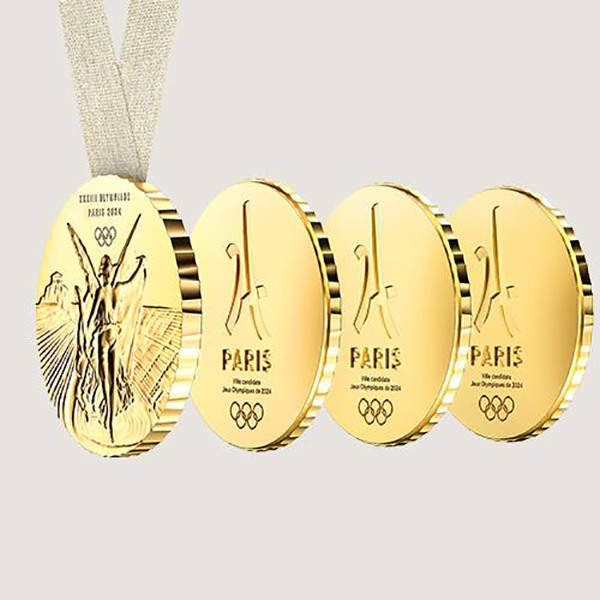 เปิดดีไซน์เหรียญรางวัลโอลิมปิก ปารีส 2024 เปิดดีไซน์เหรียญรางวัลโอลิมปิก ปารีส 2024