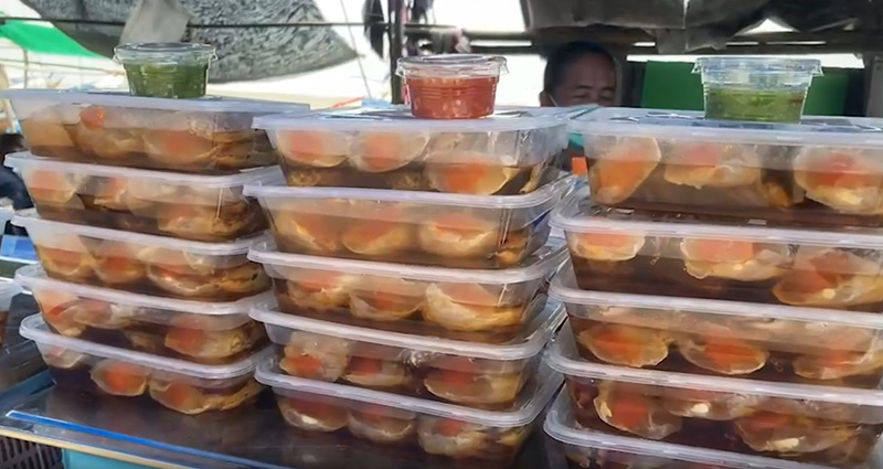 ไข่ปูดอง ไข่ปูดอง