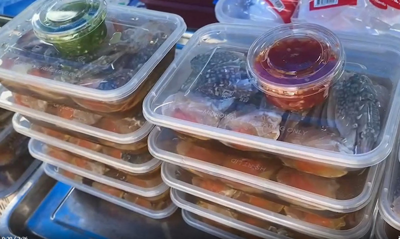 ไข่ปูดอง ไข่ปูดอง