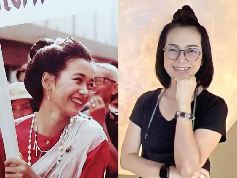 สาวงามถือป้ายสงกรานต์เชียงใหม่ 2526 สาวงามถือป้ายสงกรานต์เชียงใหม่ 2526