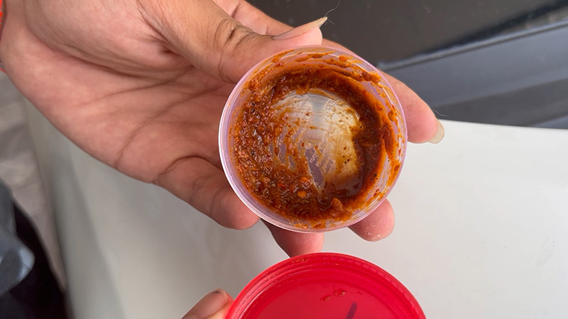 หนุ่มมักแจ่วบอง กินจนคำสุดท้าย เคี้ยวเจอสิ่งปริศนา หนุ่มมักแจ่วบอง กินจนคำสุดท้าย เคี้ยวเจอสิ่งปริศนา