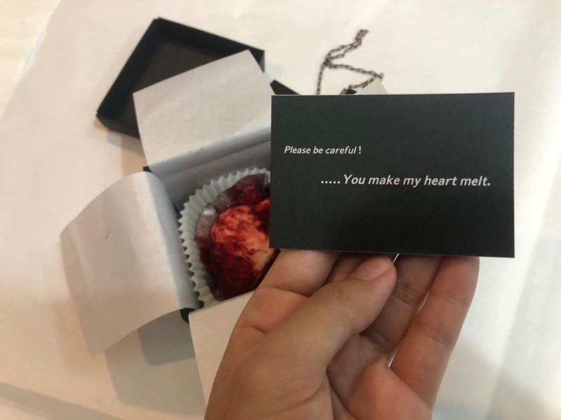 วาเลนไทน์สยอง เค้กหัวใจแบบหัวใจคนจริง ๆ วาเลนไทน์สยอง เค้กหัวใจแบบหัวใจคนจริง ๆ