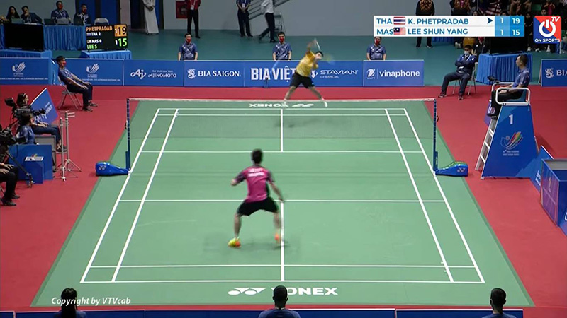 แบดมินตันทีมชายไทยโค่นมาเลเซีย แบดมินตันทีมชายไทยโค่นมาเลเซีย