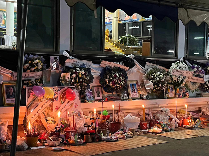 เผยภาพ เตาเชิงตะกอน ชาวบ้านร่วมใจก่ออิฐ เผยภาพ เตาเชิงตะกอน ชาวบ้านร่วมใจก่ออิฐ