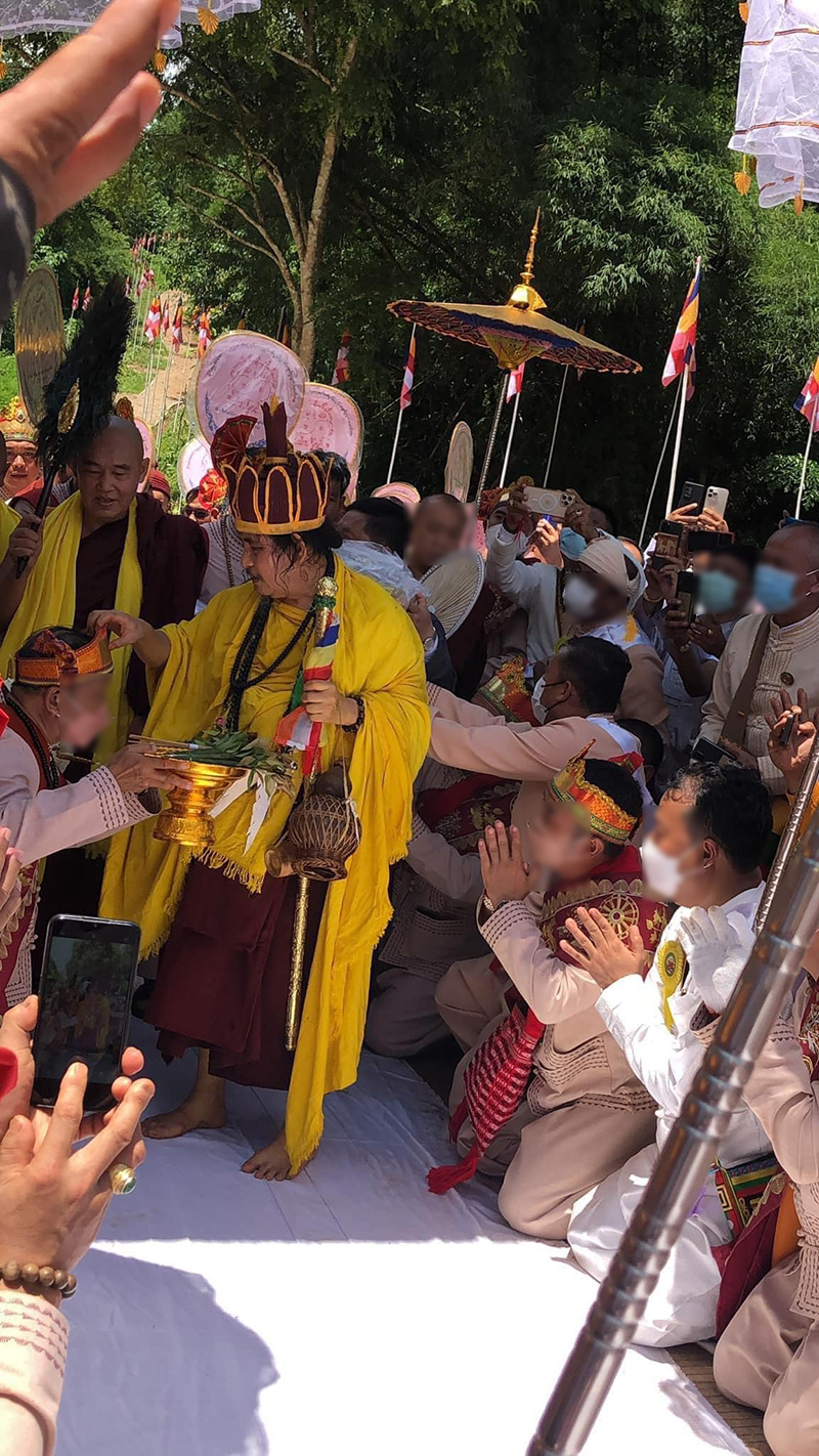 ประมวลภาพ ครูบาบุญชุ่ม ออกจากถ้ำ ประมวลภาพ ครูบาบุญชุ่ม ออกจากถ้ำ