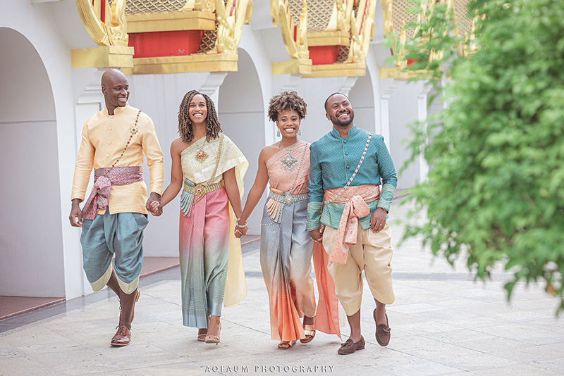 ไวรัล ภาพชาวต่างชาติแต่งชุดไทย ไวรัล ภาพชาวต่างชาติแต่งชุดไทย