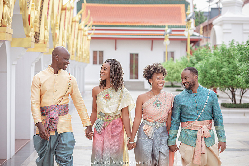 ไวรัล ภาพชาวต่างชาติแต่งชุดไทย ไวรัล ภาพชาวต่างชาติแต่งชุดไทย