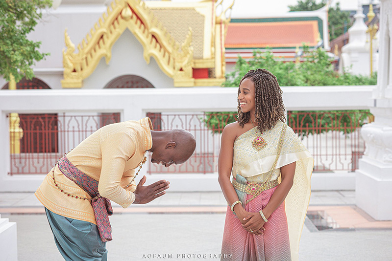 ไวรัล ภาพชาวต่างชาติแต่งชุดไทย ไวรัล ภาพชาวต่างชาติแต่งชุดไทย