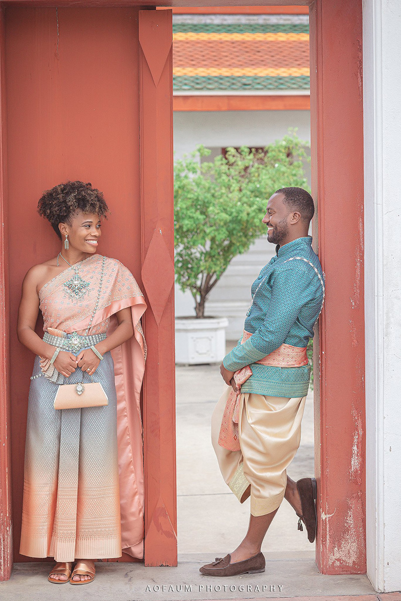 ไวรัล ภาพชาวต่างชาติแต่งชุดไทย ไวรัล ภาพชาวต่างชาติแต่งชุดไทย