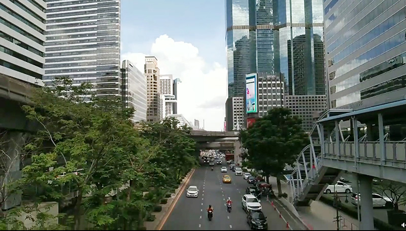 เปิดภาพก่อน-หลัง สี่แยกใหญ่ถนนนราธิวาสฯ เปิดภาพก่อน-หลัง สี่แยกใหญ่ถนนนราธิวาสฯ