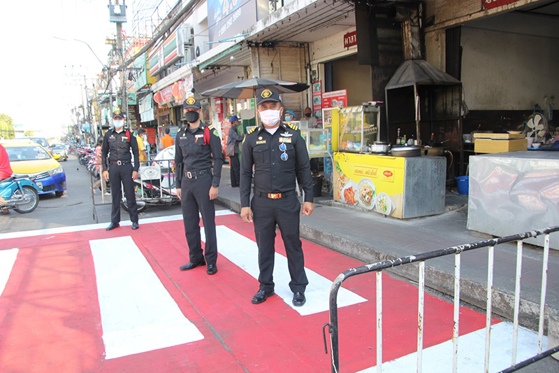 แจงแล้ว ภาพดราม่าตั้งร้านทับทางม้าลาย แจงแล้ว ภาพดราม่าตั้งร้านทับทางม้าลาย