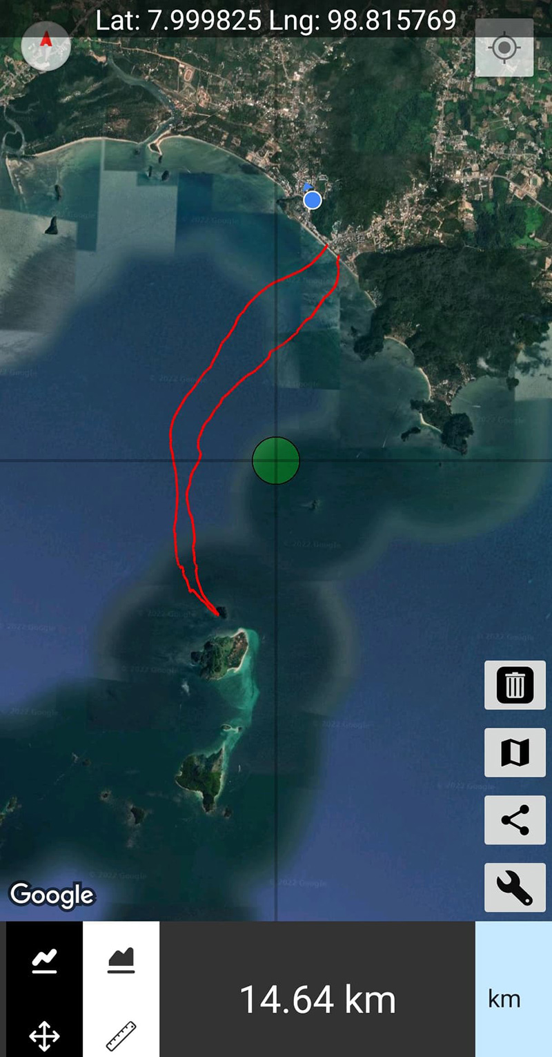 หนุ่มว่ายน้ำข้ามทะเลกระบี่ 30 กม. หนุ่มว่ายน้ำข้ามทะเลกระบี่ 30 กม.