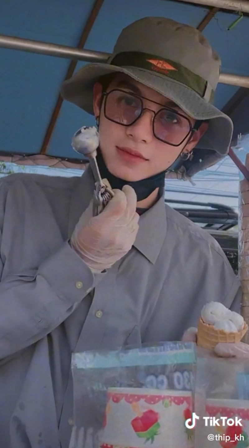 ไวรัลพ่อค้าไอติม หล่อจนนึกว่าดารา ไวรัลพ่อค้าไอติม หล่อจนนึกว่าดารา